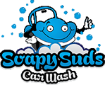 soapy suds car wash logo