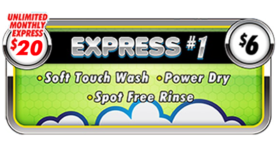 Express#1 Monthly Membership - Soapy Suds Car Wash