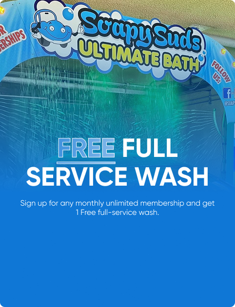 Free full service wash